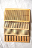 Weaving heddles- 3 dpi, 6dpi, 8dpi, 10 dpi, for backstrap weaving, table looms, inkle, band weaving, pattern sashes, wooden loom, easy loom - Harvest Looms