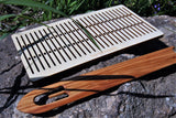 double holed heddle 1/2 kit - Harvest Looms backstrap weaving supplies for band weaving rigid heddle looms