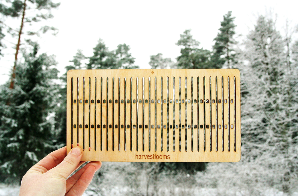 Double holed rigid heddle – Harvest Looms
