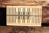 7 double slot rigid heddle - Harvest Looms backstrap weaving supplies for band weaving rigid heddle looms