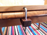 Clamps for clamping a loom, warping board, drum carder, loom dock etc - Harvest Looms