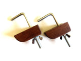Clamps for clamping a loom, warping board, drum carder, loom dock etc - Harvest Looms