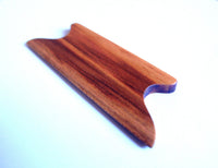 Plum wood weaving shuttle - Harvest Looms