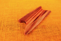 Plum wood weaving shuttle - Harvest Looms