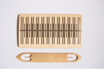 Pattern slot rigid heddle with shuttle - Harvest Looms