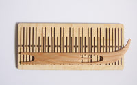 15 double slot rigid heddle - Harvest Looms