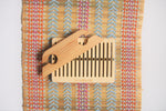Small weaving loom with knife shuttle - Harvest Looms
