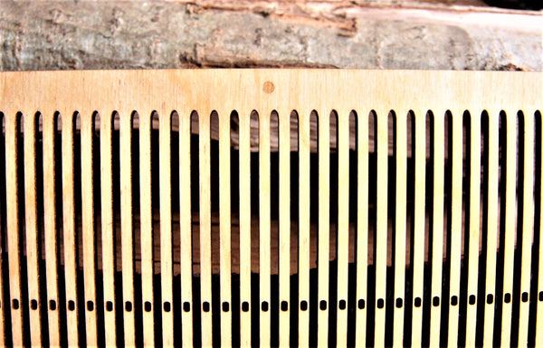 10 dpi rigid heddle board for backstrap weaving – Harvest Looms