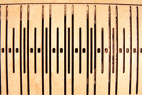 11 double slotted rigid heddle - Harvest Looms backstrap weaving supplies for band weaving rigid heddle looms