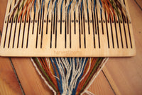 11 double slotted rigid heddle - Harvest Looms backstrap weaving supplies for band weaving rigid heddle looms