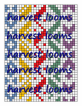 5 pattern strings  20 designs - Harvest Looms backstrap weaving supplies for band weaving rigid heddle looms