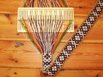 15 double slotted rigid heddle - Harvest Looms backstrap weaving supplies for band weaving rigid heddle looms