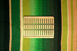 small double hole rigid heddle - Harvest Looms backstrap weaving supplies for band weaving rigid heddle looms