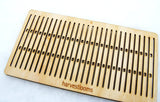 double holed rigid heddle - Harvest Looms backstrap weaving supplies for band weaving rigid heddle looms